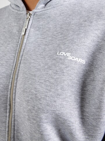 Love Scars Sweatvest in Grijs