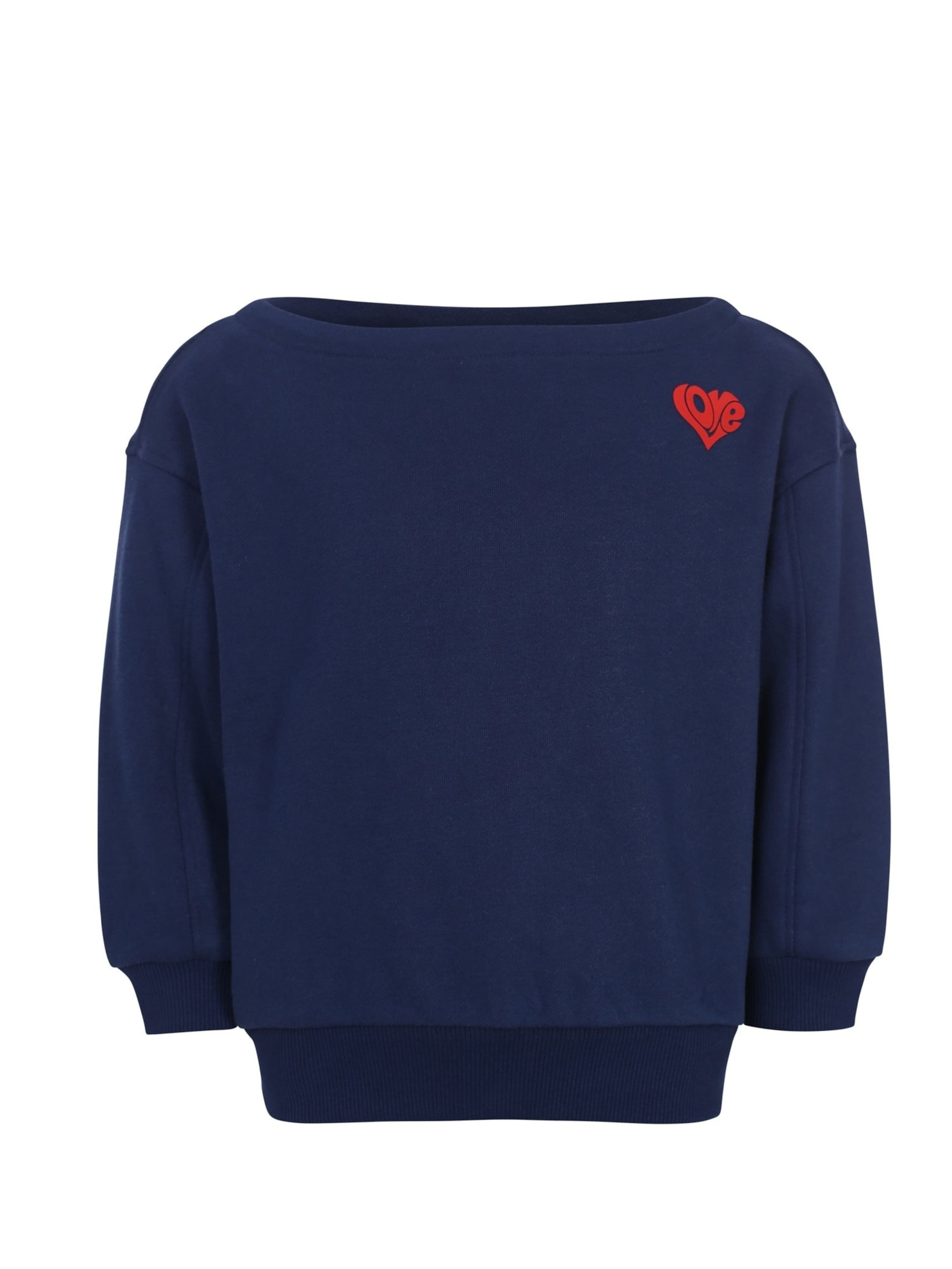 Sweat-shirt Looxs Revolution en bleu : devant