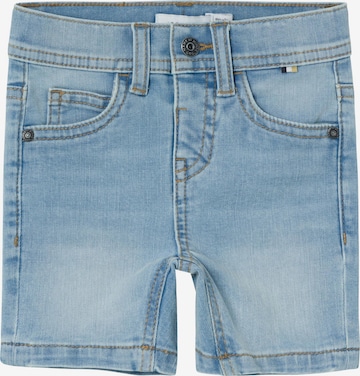 NAME IT Slimfit Jeans 'Silas' in Blauw: voorkant