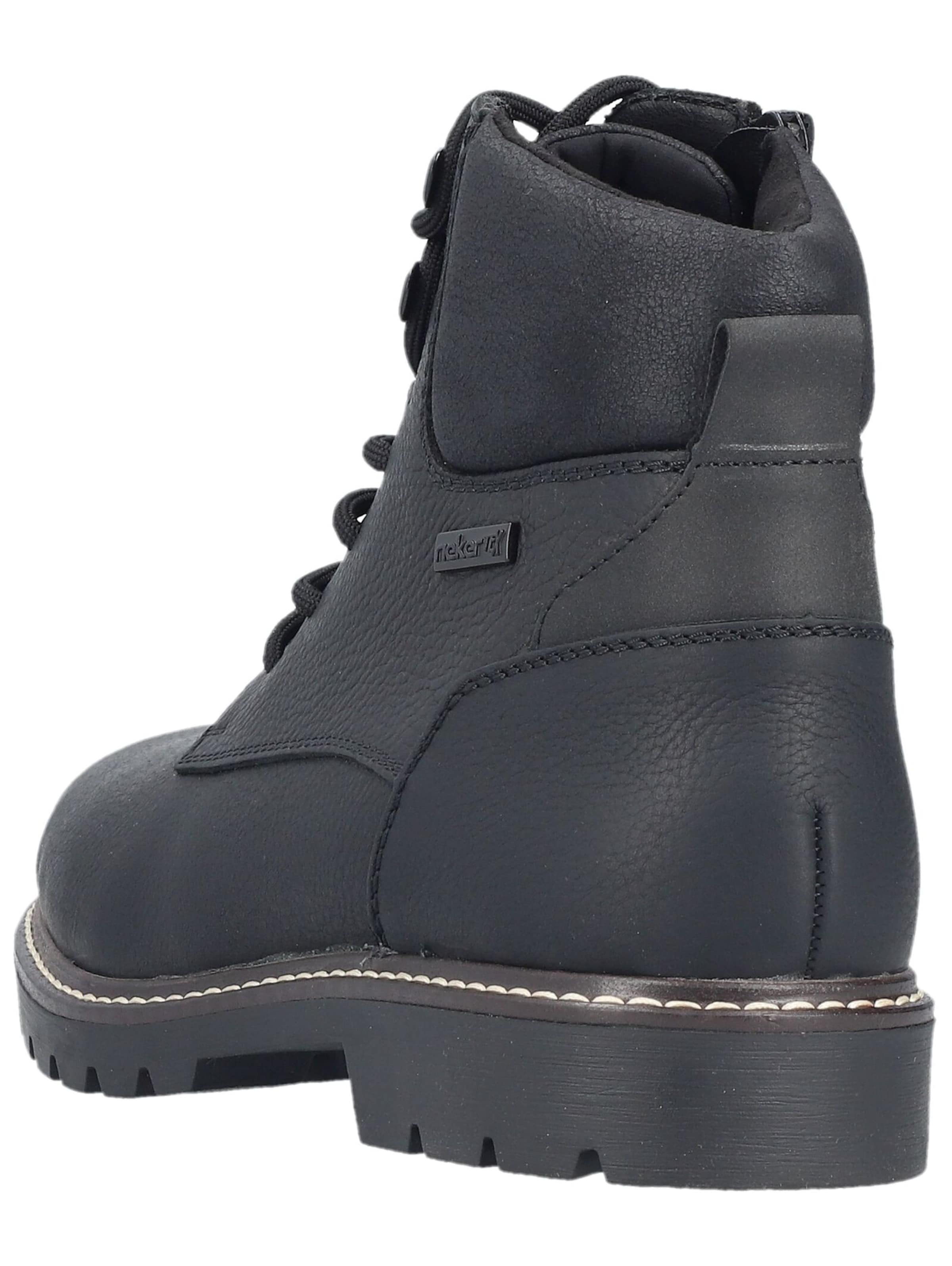 Rieker - Botas com atacadores em preto