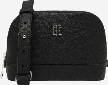 TOMMY HILFIGER Umhängetasche 'Element' in Schwarz: predná strana