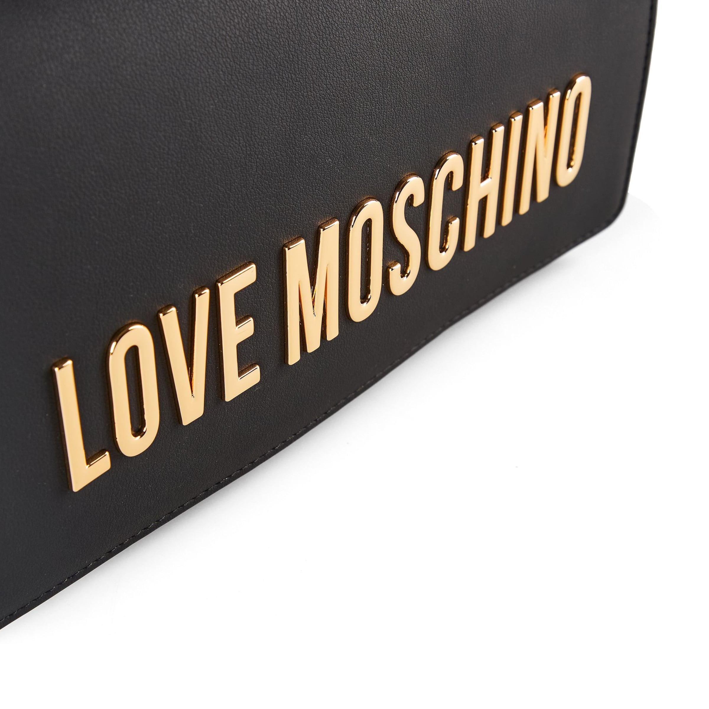 Sac bandoulière 'Bold Love' Love Moschino en gris