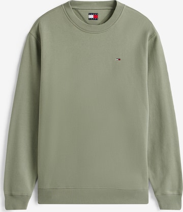 Felpa di Tommy Jeans in verde: frontale