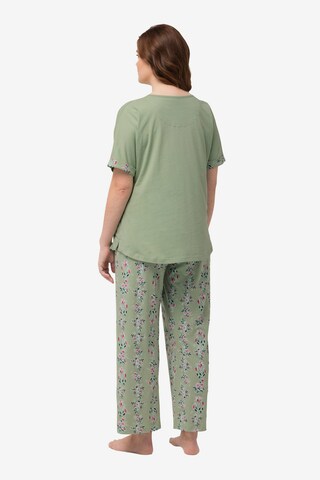 Ulla Popken Pyjama in Groen