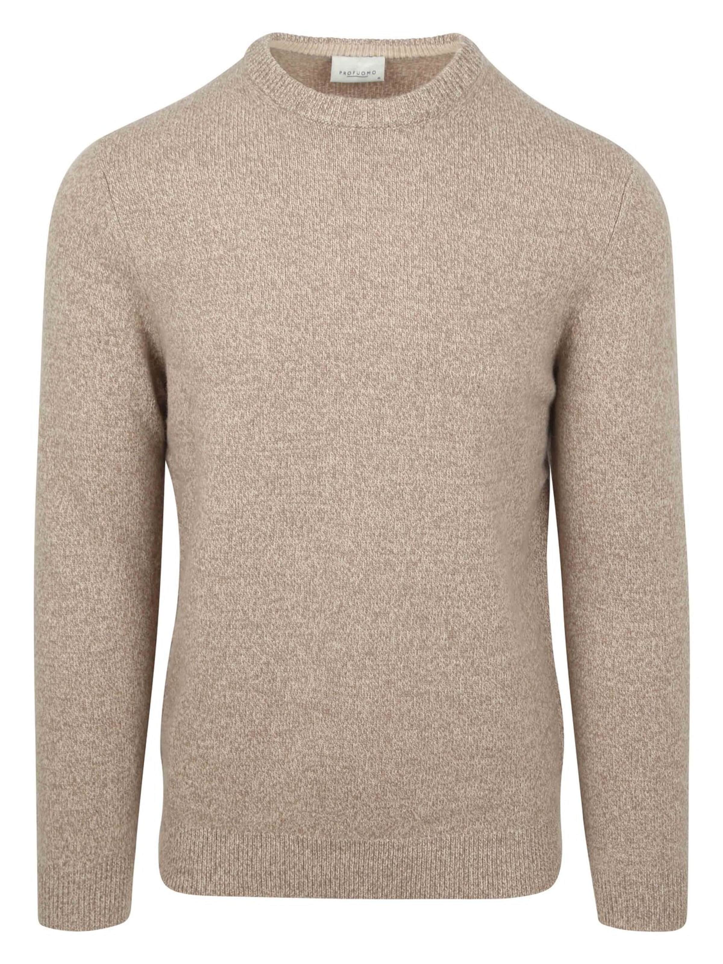 Profuomo Pullover‌‌‌‌‌‌‌‌‌ in Beige: Vorderseite