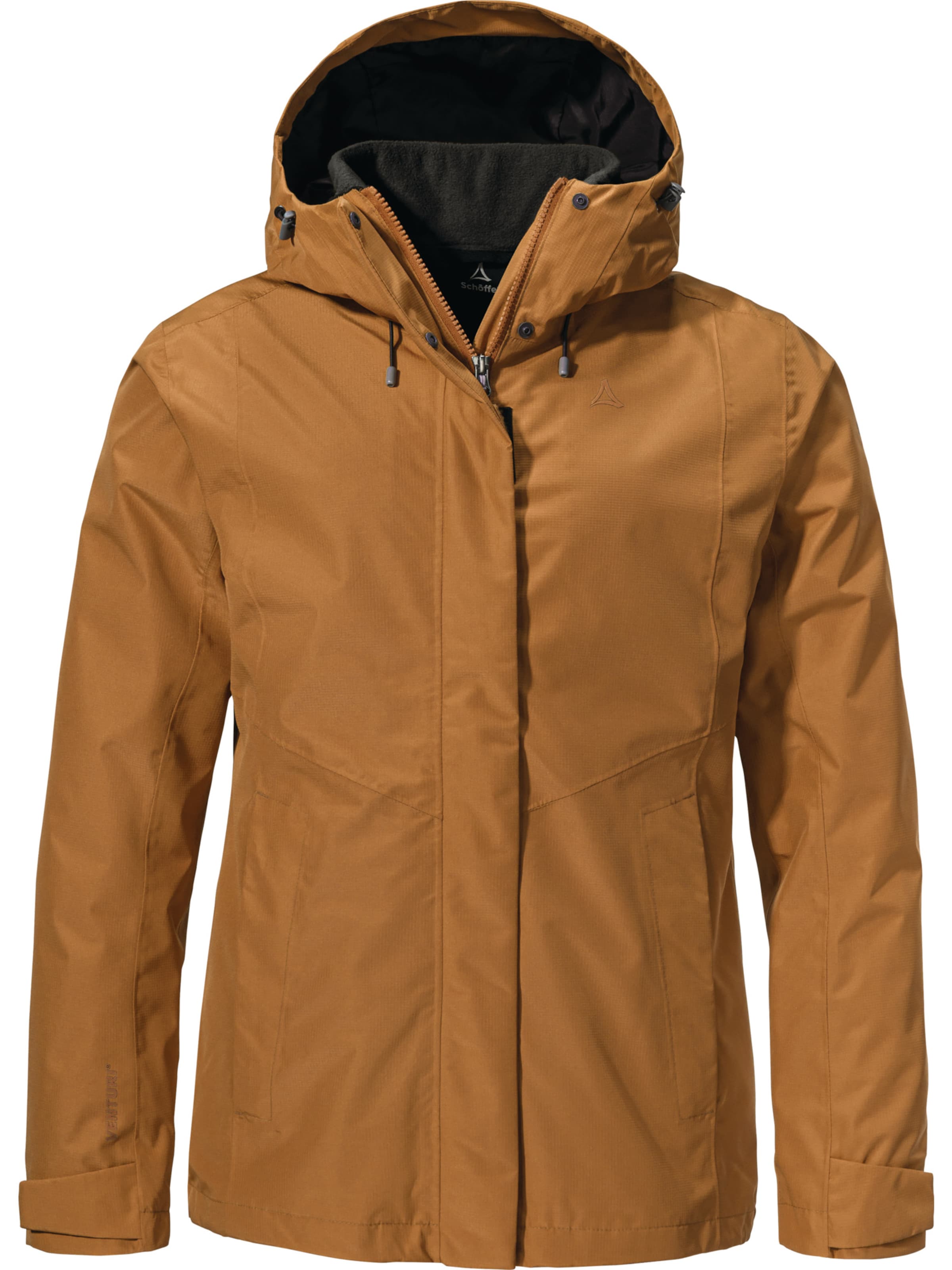 Schöffel Outdoorjacke 'Okere' in Braun: Vorderseite