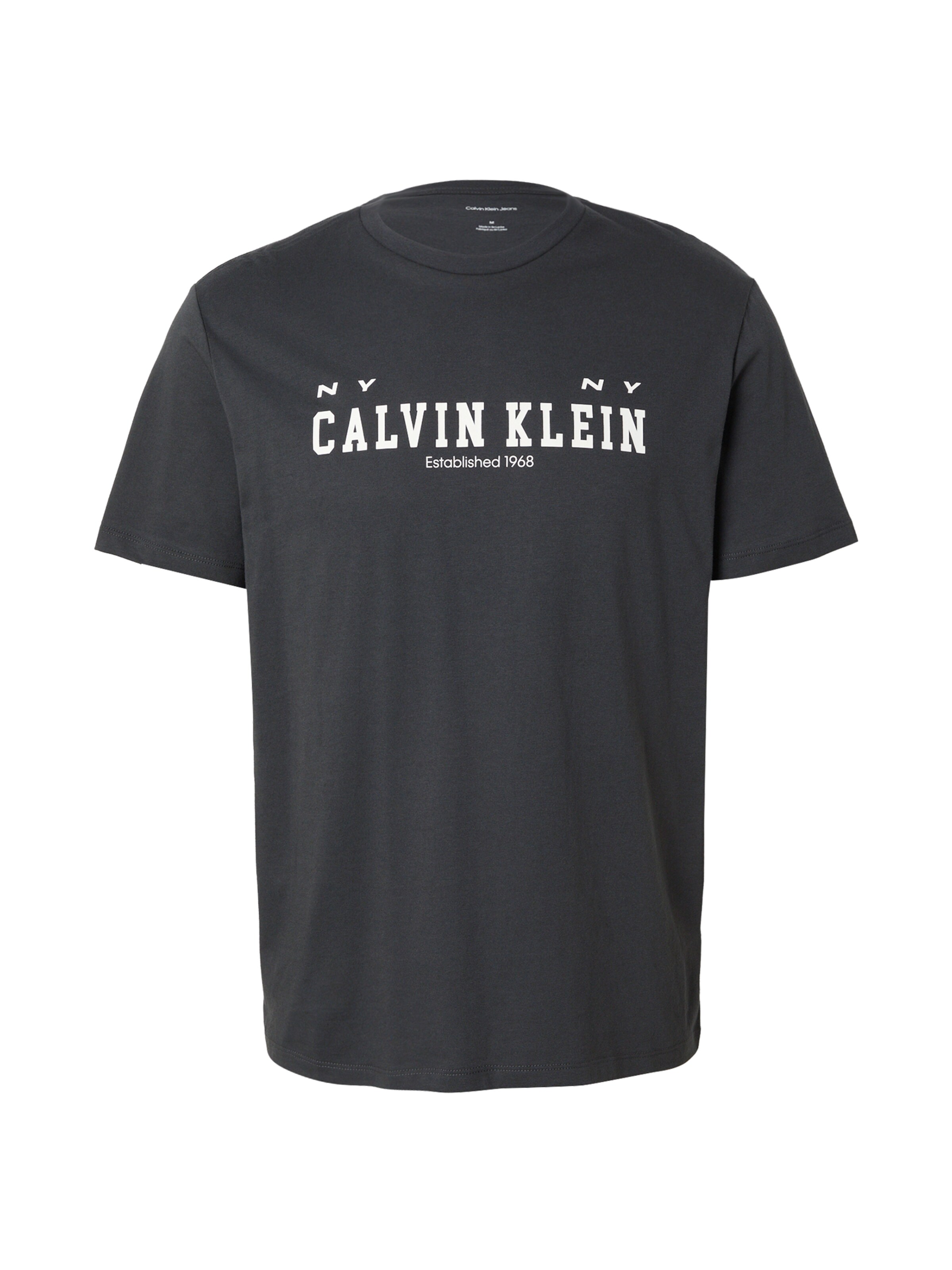 fekete / fehér Calvin Klein Jeans Póló, Termék nézet