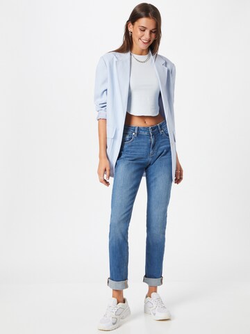 Coupe slim Jean 'Catie' QS en bleu