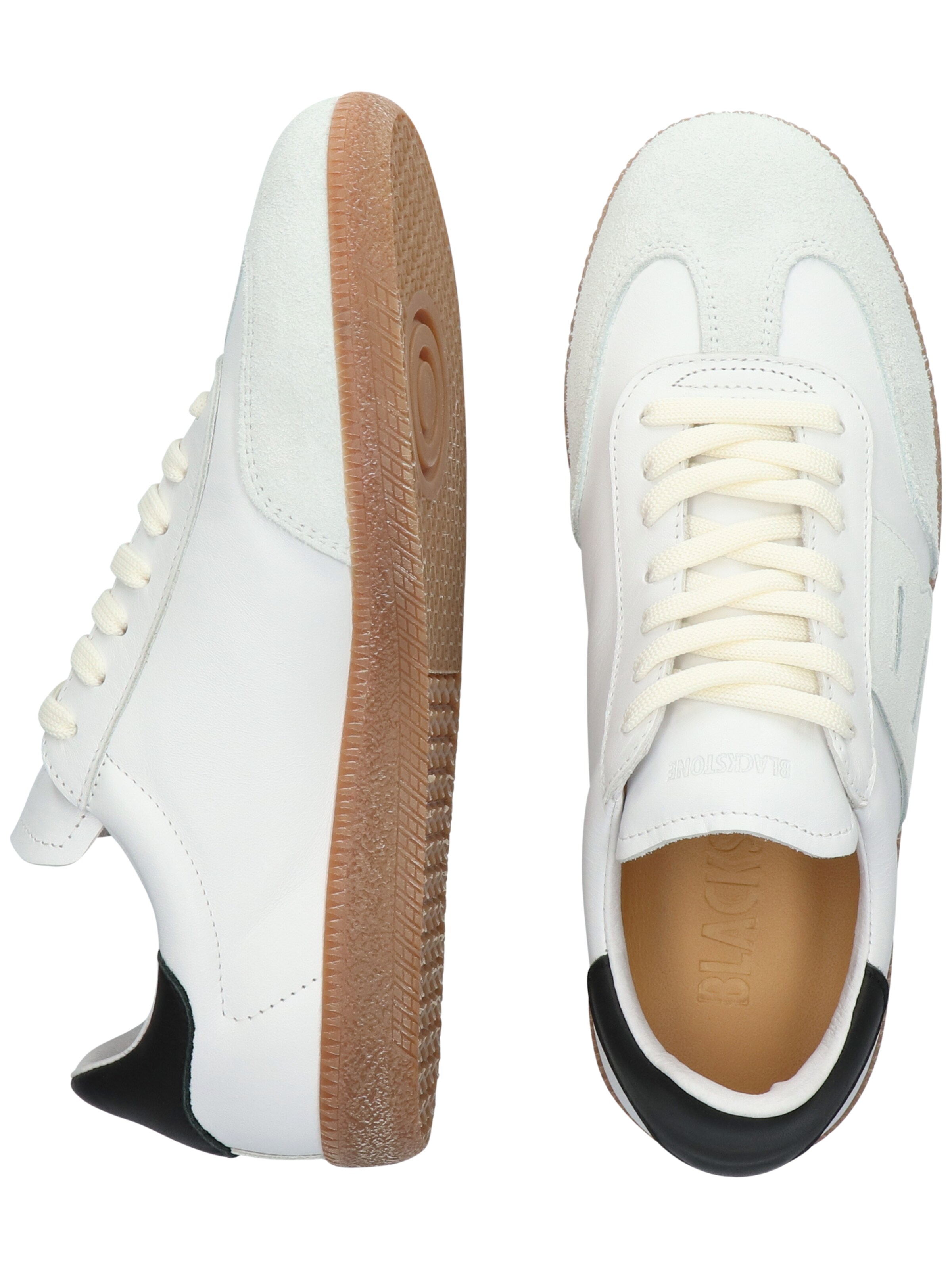 BLACKSTONE Låg sneaker 'Lime Wren DL445' i vit