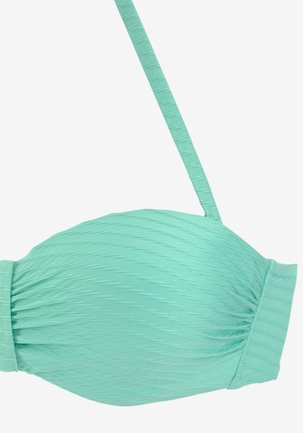 s.Oliver Bandeau Bikini in Groen