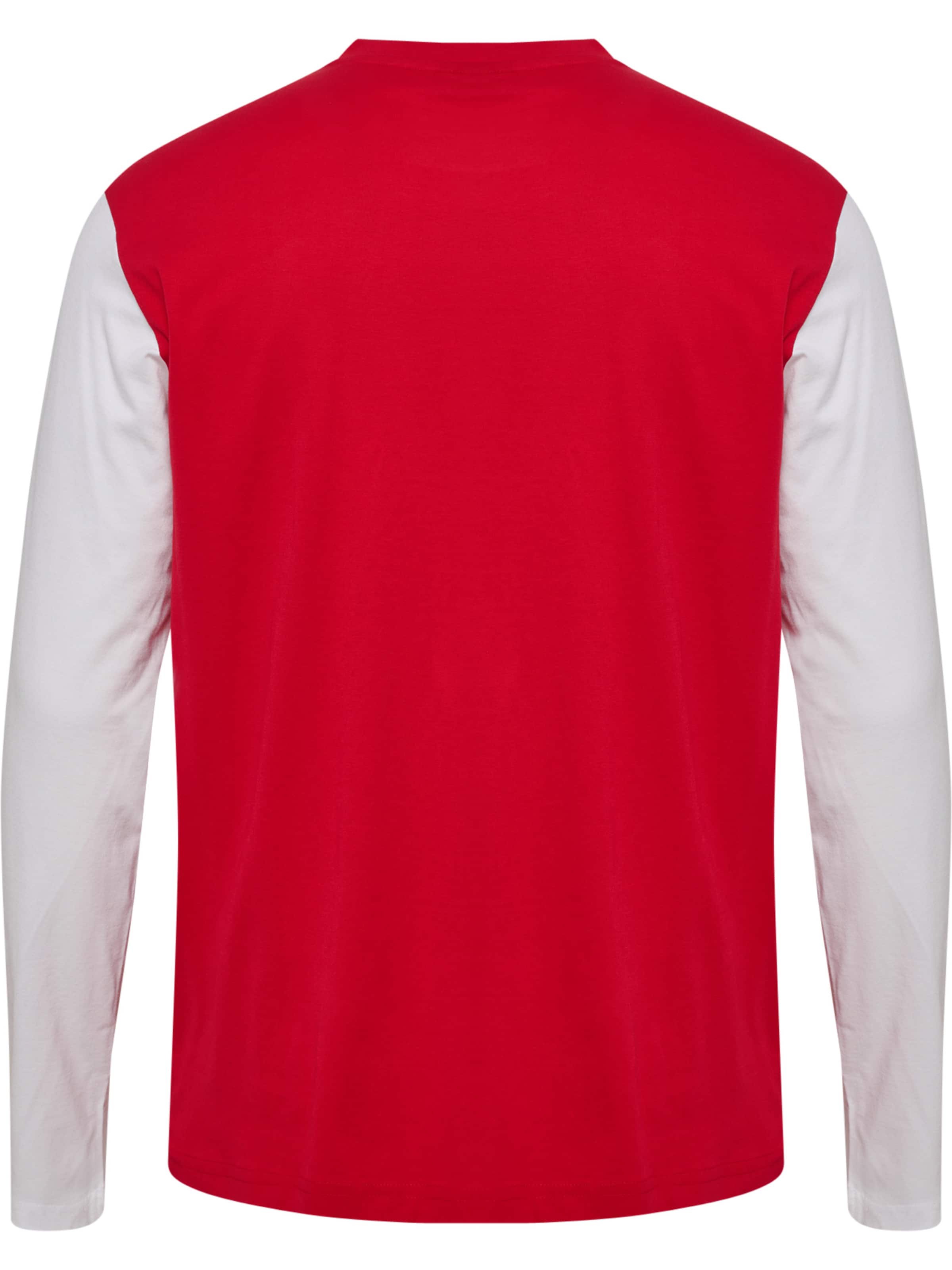 T-Shirt fonctionnel Hummel en rouge