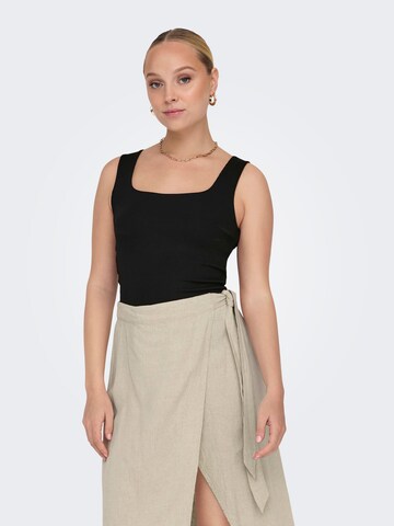 ONLY Top 'CLARE' in Black: front