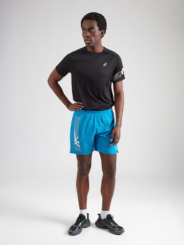 ASICS Обычный Спортивные штаны в Синий