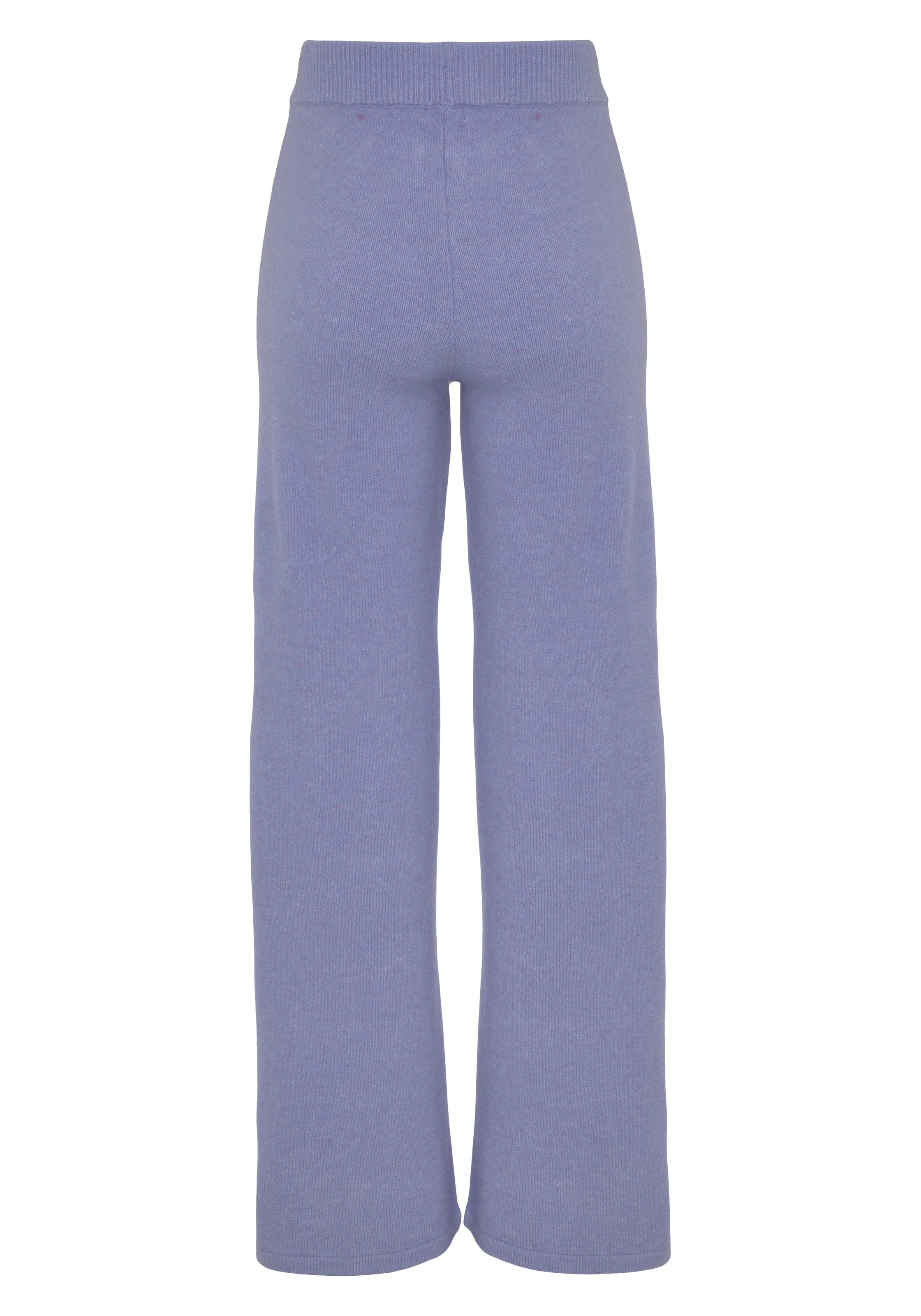 LASCANAWide Leg/ Široke nogavice Hlače - ljubičasta boja