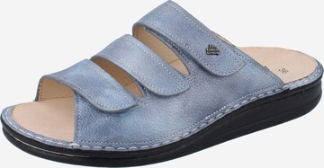 Finn Comfort Mules in Blue: front