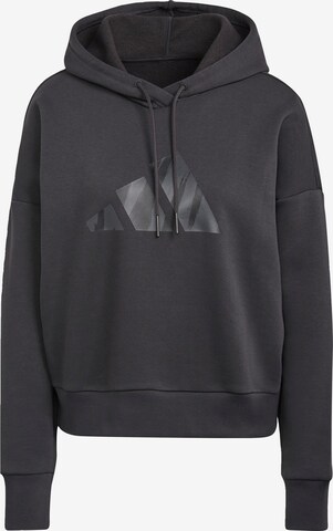 ADIDAS PERFORMANCE Athletic Sweatshirt in Grey: front