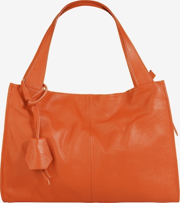 Cabas Cluty en orange : devant