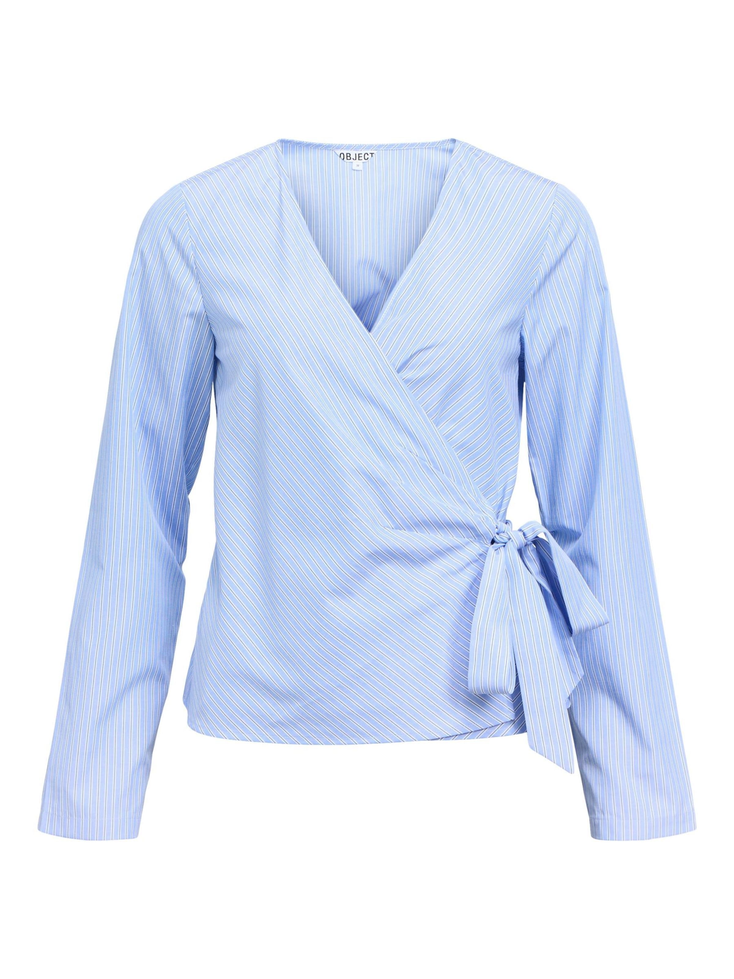 Camicia da donna 'OBJOlive' di OBJECT in blu: frontale