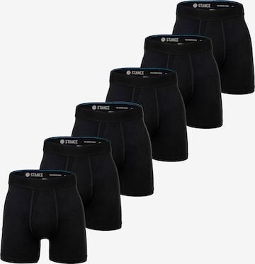 Stance Boxerky – černá: přední strana