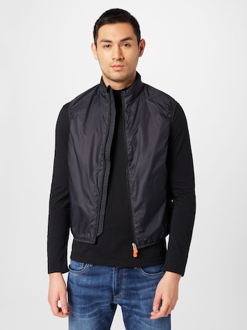 SAVE THE DUCK Vest 'Orpheus' in Black: front