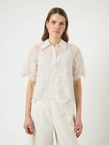 Haut YAS en blanc : devant