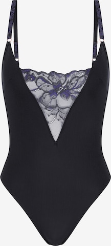 TRIUMPH - Body ' Wild Gardenia Florale ' en negro: frente