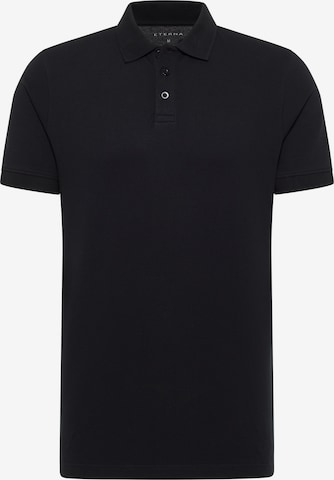 ETERNA Poloshirt in Schwarz: Vorderseite