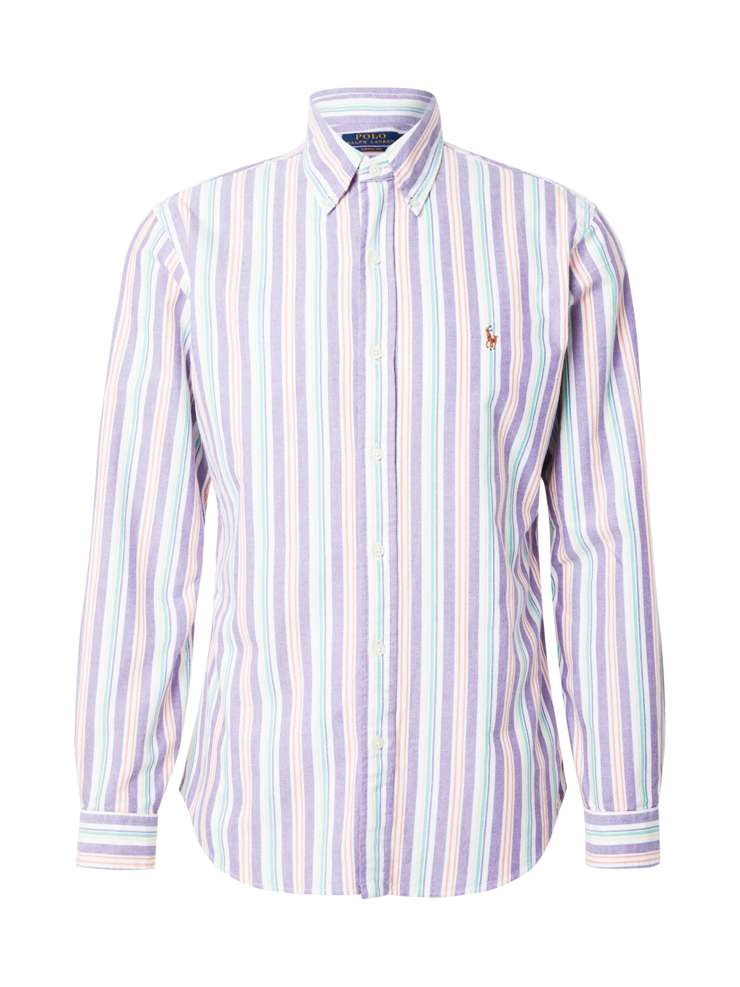 Regular fit Camicia di Polo Ralph Lauren in lilla: frontale