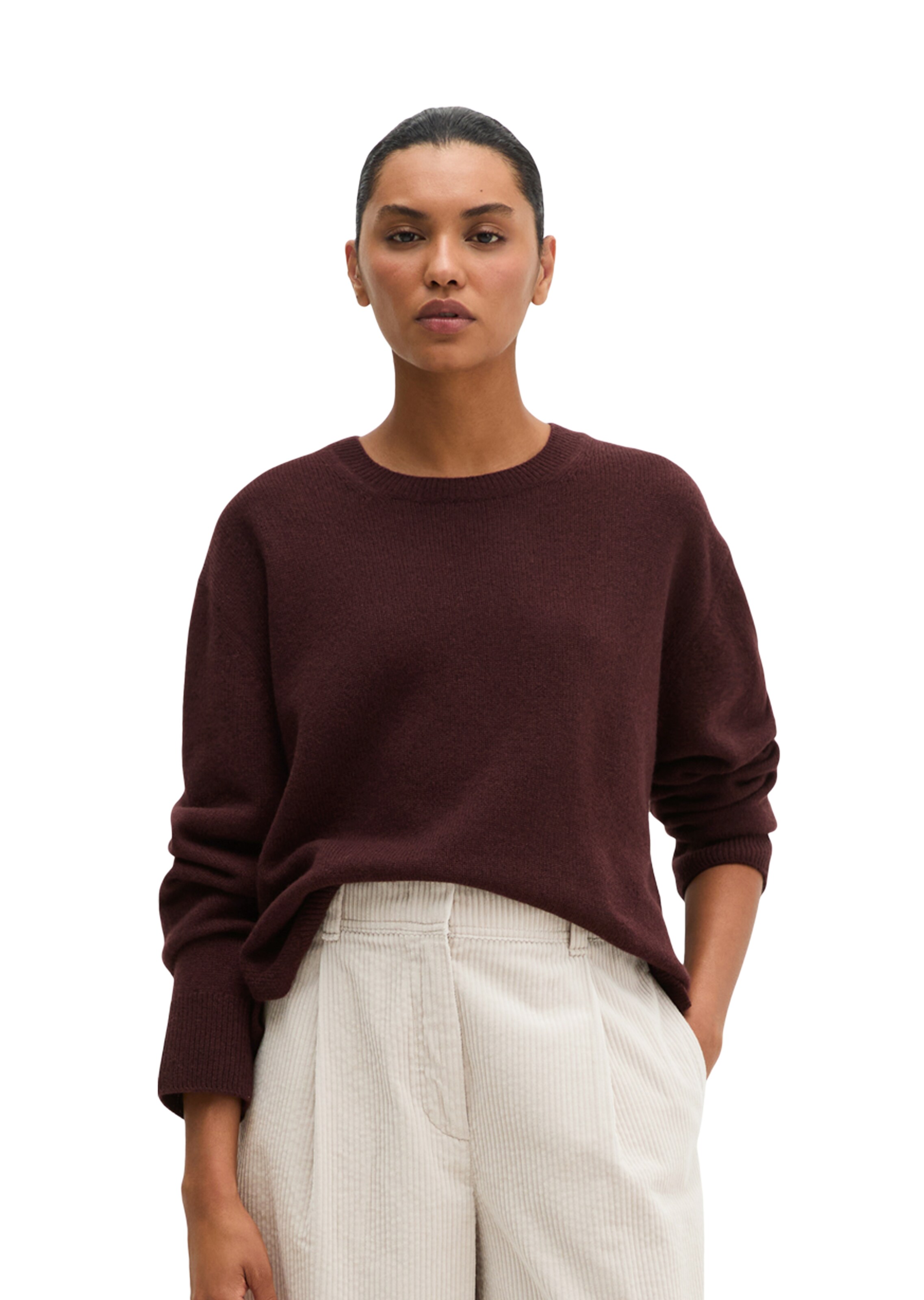 Pull-over Marc O'Polo en violet : devant