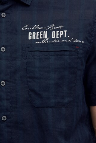 CAMP DAVID Regular fit Button Up Shirt in Blue