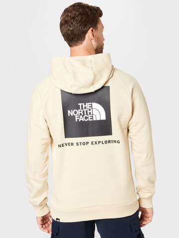 THE NORTH FACE Regular fit Sweatshirt 'Red Box' in Beige