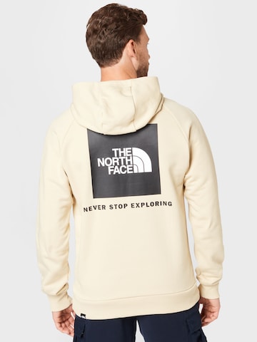 Coupe regular Sweat-shirt 'Red Box' THE NORTH FACE en beige