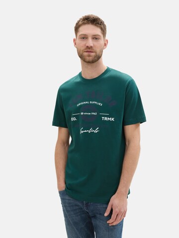 Maglietta di TOM TAILOR in verde: frontale
