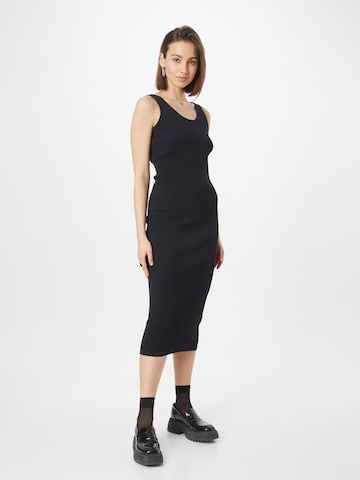 NU-IN Knitted dress in Black: front