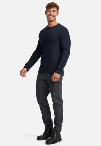 INDICODE JEANS Sweater ' Petri ' in Blue