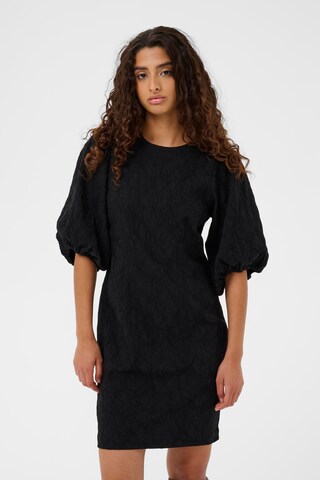 SOAKED IN LUXURY Jurk 'SLMaybel Zazu' in Zwart: voorkant