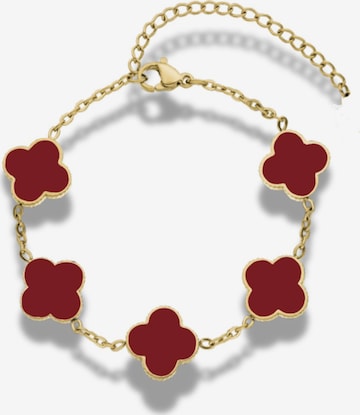 Bracelet Cala Rose en rouge : devant