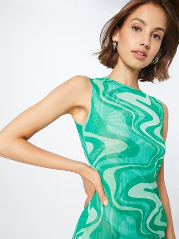 NA-KD Summer Dress in Green