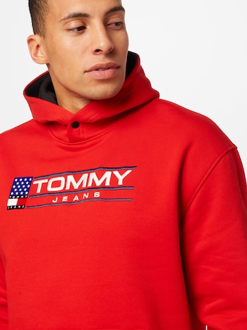 Tommy Jeans Sweatshirt 'Modern Sport' in Red