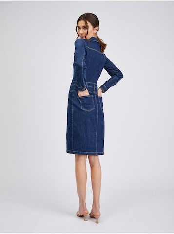Orsay Shirt Dress in Blue