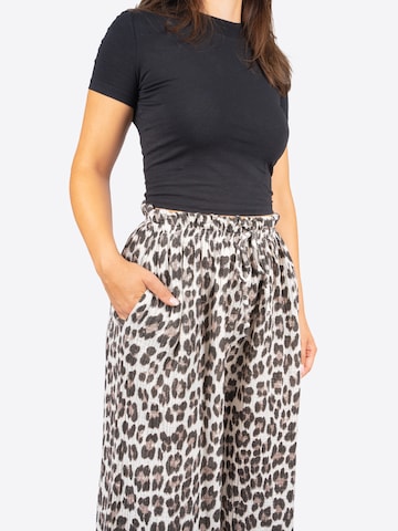Wide Leg Pantalon 'Dani' Seasons of April en blanc