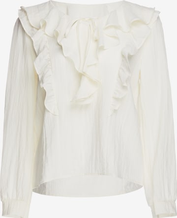 faina - Blusa em bege: frente