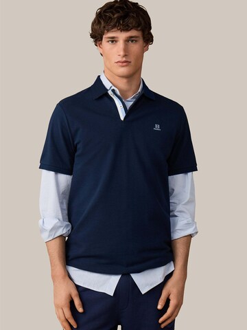 Hackett London Poloshirt in Blau: Vorderseite