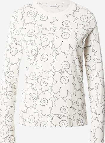Maglietta di Marimekko in bianco: frontale