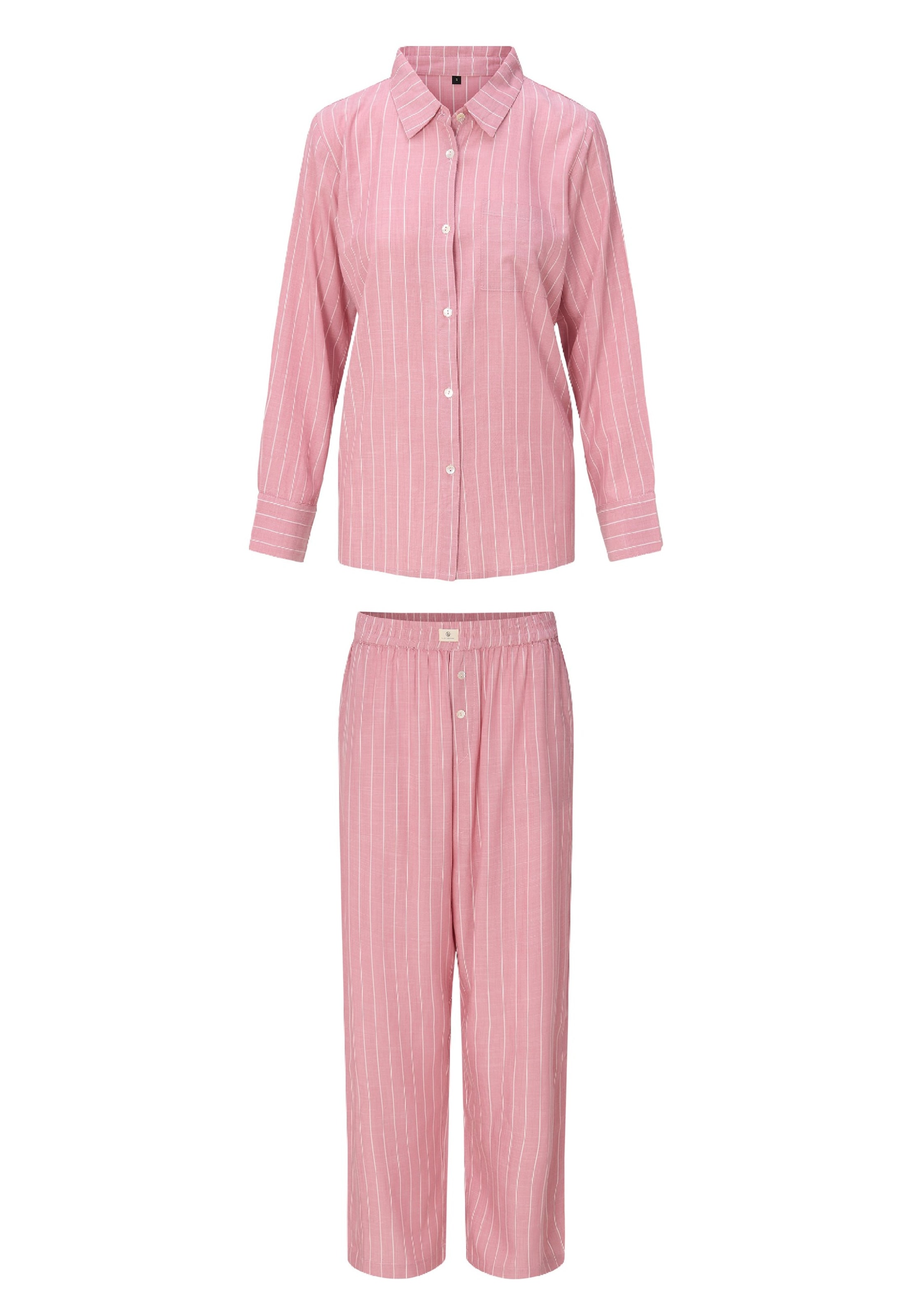 LingaDore Pyjama in Pink: Vorderseite