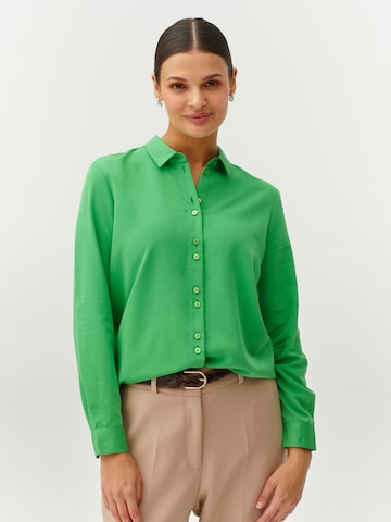 TATUUM Blouse in Green: front