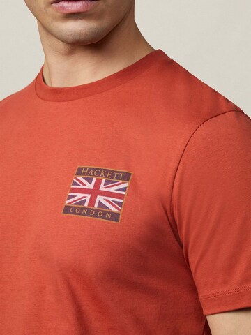 Hackett London T-Shirt 'Heritage' in Orange