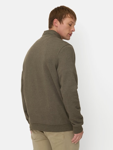 CAMEL ACTIVE Sweatshirt mit Troyerkragen in Grün