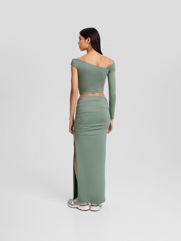 Bershka Skirt in Green