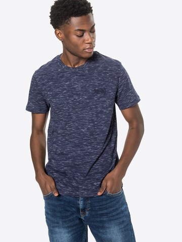 Superdry - Tapered Camiseta en azul: frente